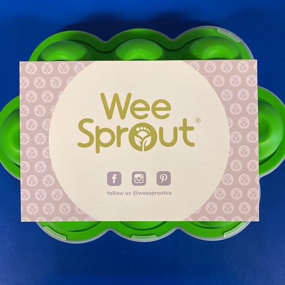 NWOT WeeSprout Silicone Baby Food Freezer Tray - Picture 3 of 7